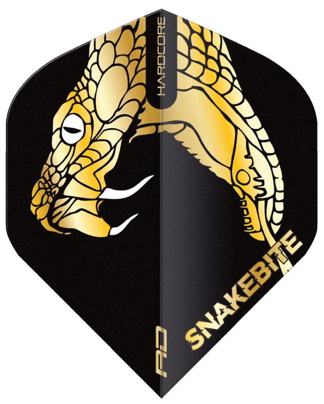 RedDragon Hardcore Premium Snakebite Gold Snake Flight