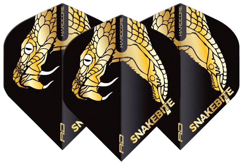 RedDragon Hardcore Premium Snakebite Gold Snake Flight