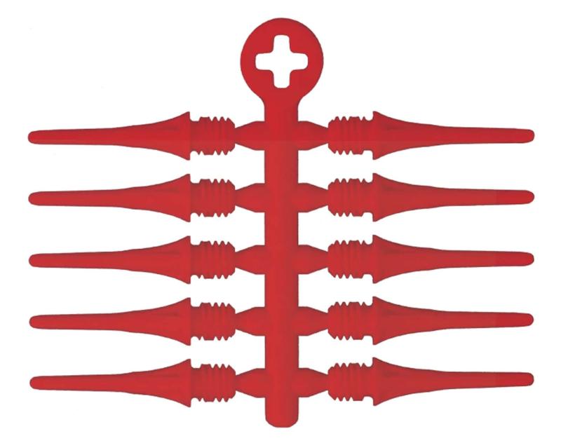 Cosmo Fit Point Plus 2 60 Stück Rot