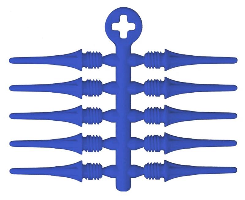 Cosmo Fit Point Plus 2 60 Stück Blau