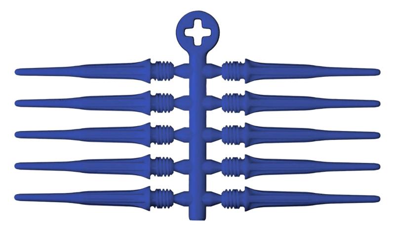Cosmo Fit Point Plus 2 60 Stück Blau