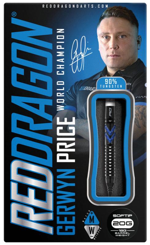 RedDragon Gerwyn Iceman Price Blue Ice Softdart 20g RedDragon Gerwyn Iceman Price Blue Ice Softdart 20g