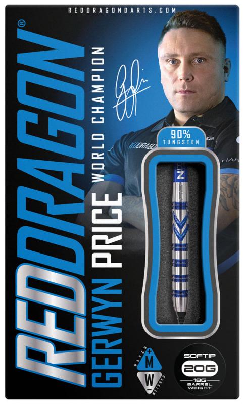 RedDragon Gerwyn Iceman Price Softdart 20-22g RedDragon Gerwyn Iceman Price Softdart 20-22g