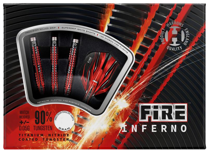 Harrows Fire Inferno 90% Softdart 18-21g Harrows Fire Inferno 90% Softdart 18-21g