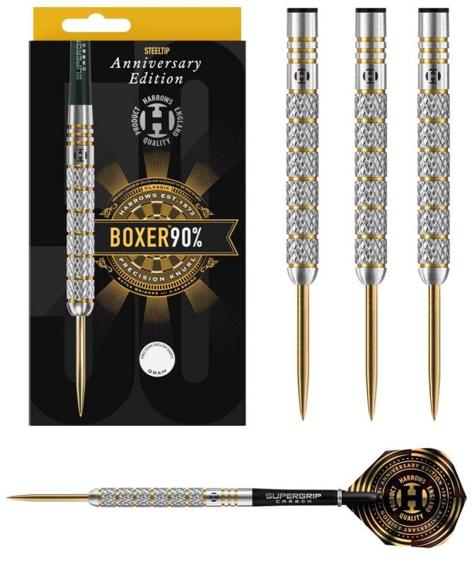 Harrows Boxer Parallel 90% Steeldart 21-23-25 g Harrows Boxer Parallel 90% Steeldart 21-23-25 g
