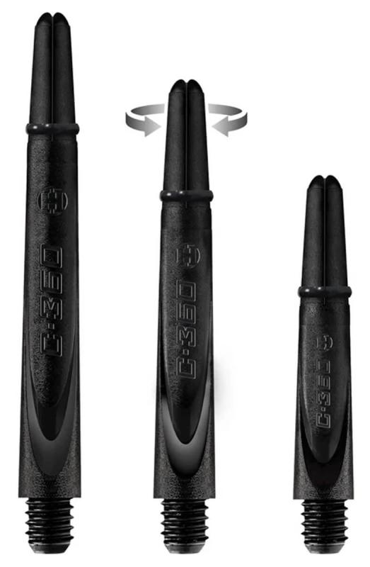 Harrows Carbon 360 Shaft Schwarz Harrows Carbon 360 Shaft Schwarz