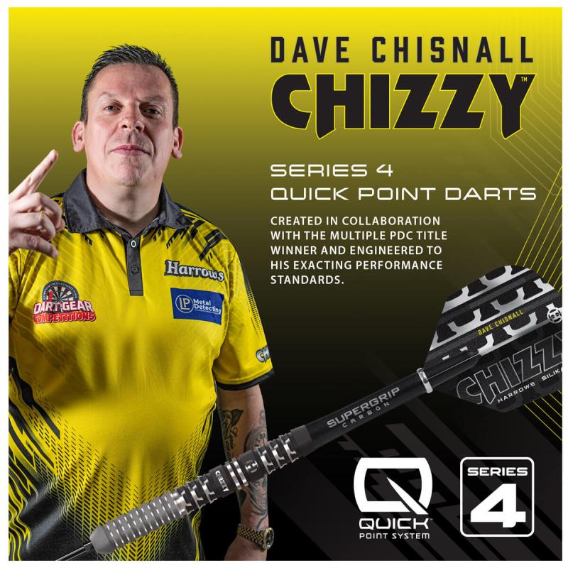 Harrows Chizzy 90% Serie 4 Steeldart 22-23-24-26g