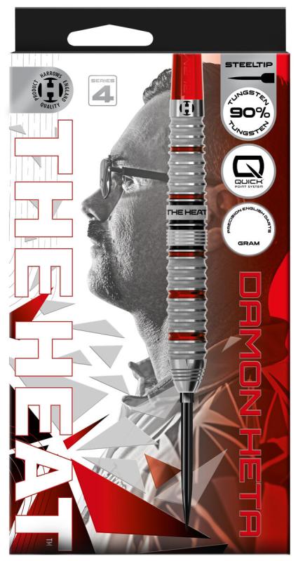Harrows Damon Heta Serie 4 90% Steeldart 21-23-24-25g