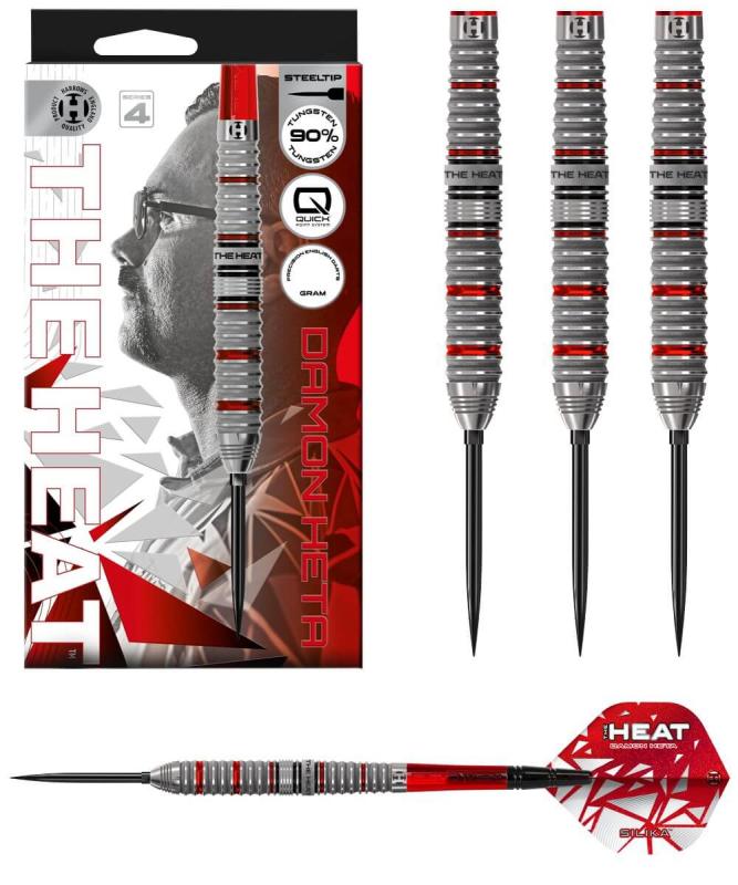 Harrows Damon Heta Serie 4 90% Steeldart 21-23-24-25g