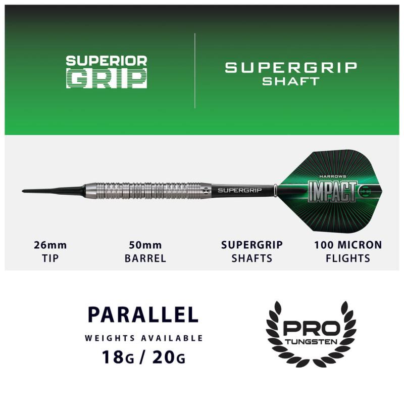 Harrows Impact Softdart 18-20g