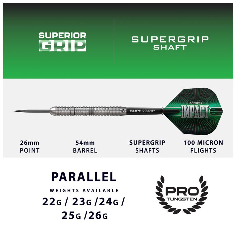 Harrows Impact Steeldart 22-23-24-25-26g