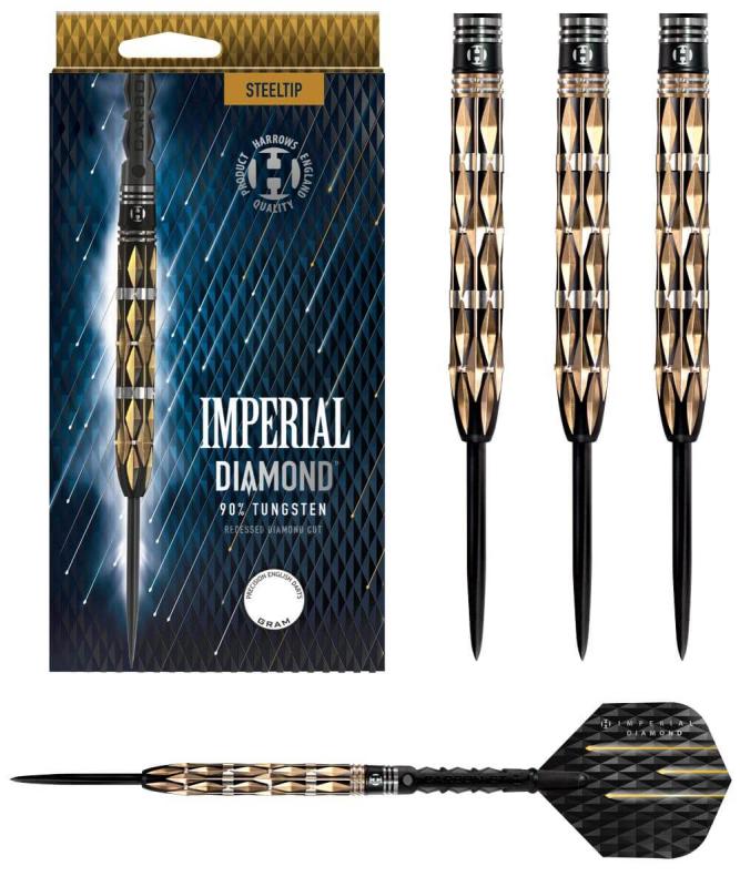 Harrows Imperial Diamond 90% Steeldart 21-26g