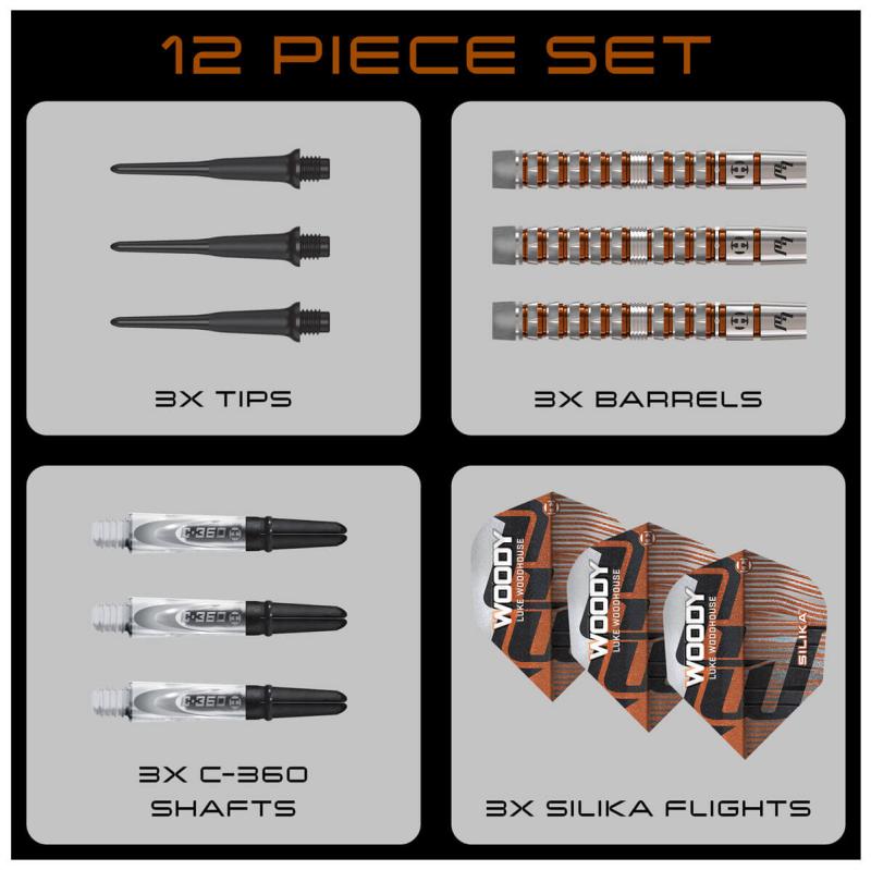Harrows Luke Woodhouse 90% Serie 3 Softdart 18g