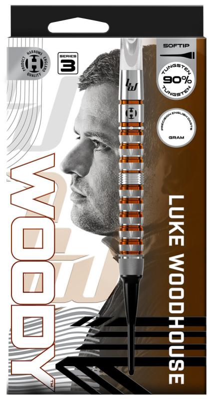 Harrows Luke Woodhouse 90% Serie 3 Softdart 18g