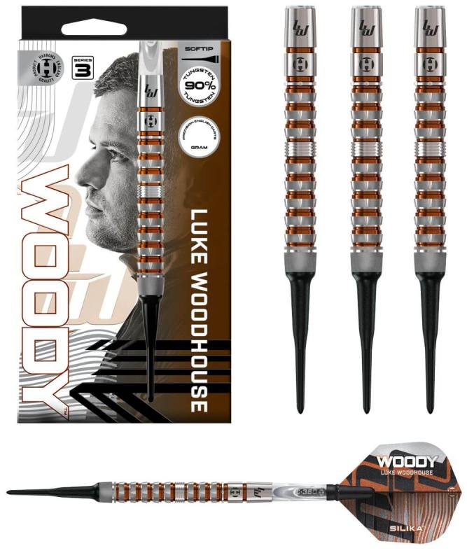 Harrows Luke Woodhouse 90% Serie 3 Softdart 18g