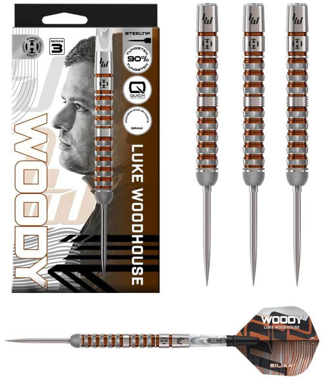 Harrows Luke Woodhouse 90% Serie 3 Steeldart 23 g