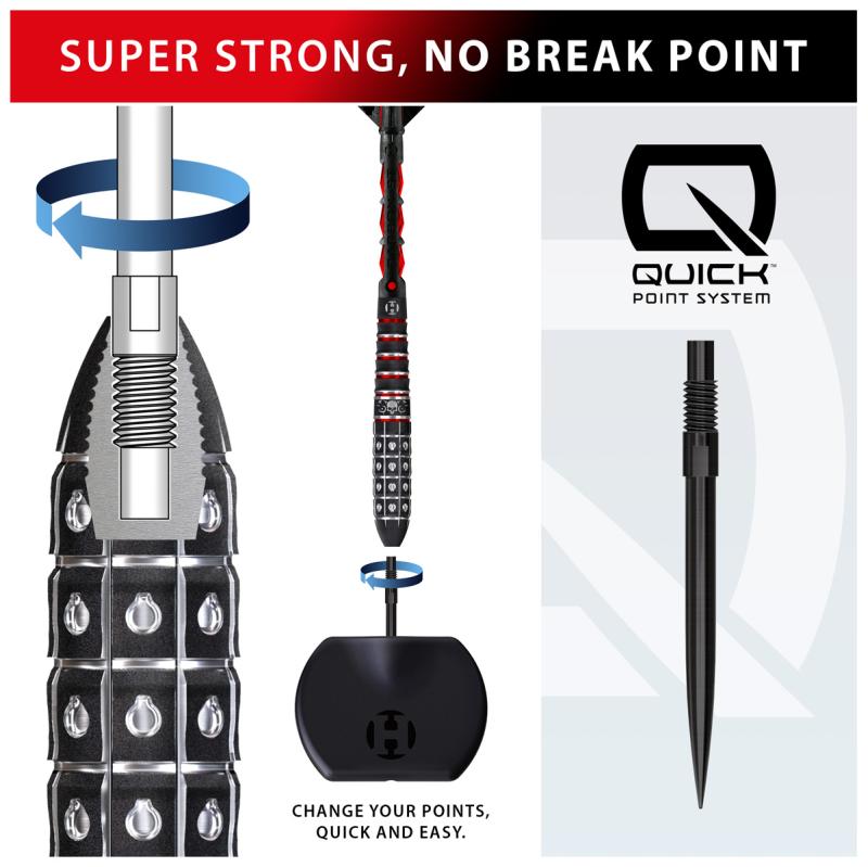 Harrows Ryan Searle Serie 3 90% Steeldart 22-23-24-26-30-32g