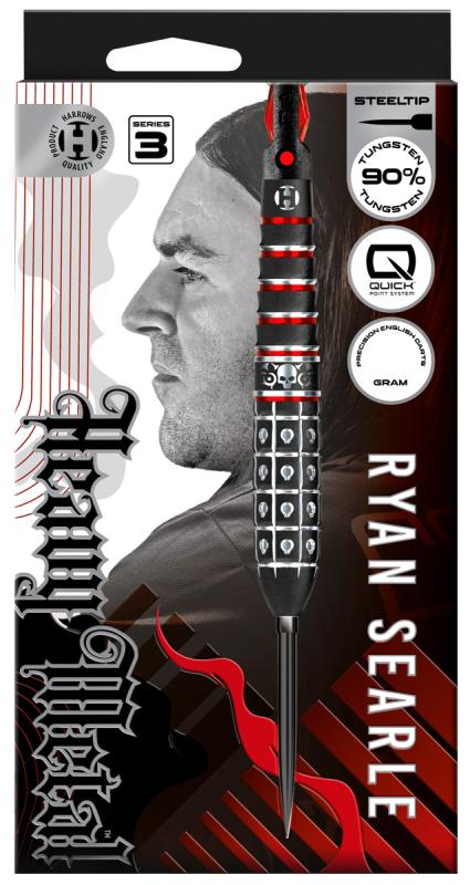 Harrows Ryan Searle Serie 3 90% Steeldart 22-23-24-26-30-32g