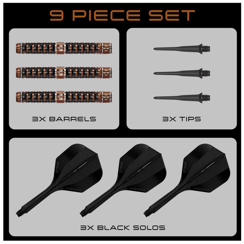 Harrows Wolfram Trinity 97% Softdart 18-20g
