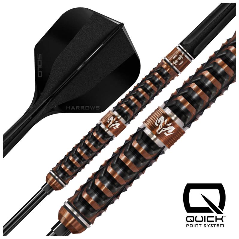 Harrows Wolfram Trinity 97% Steeldart 21-22-23-24-25-26g