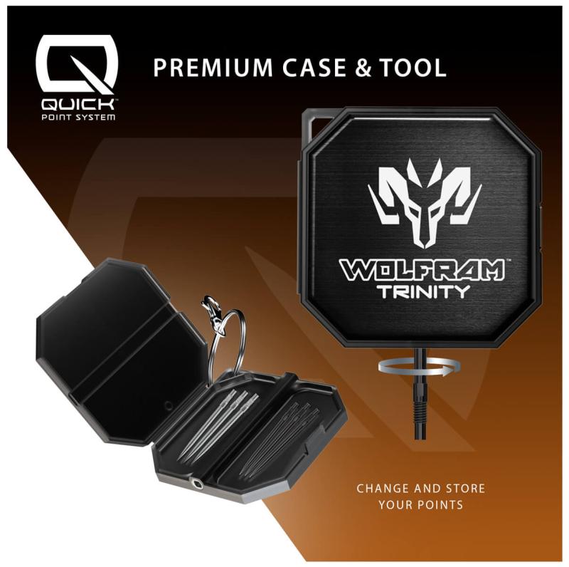 Harrows Wolfram Trinity 97% Steeldart 21-22-23-24-25-26g