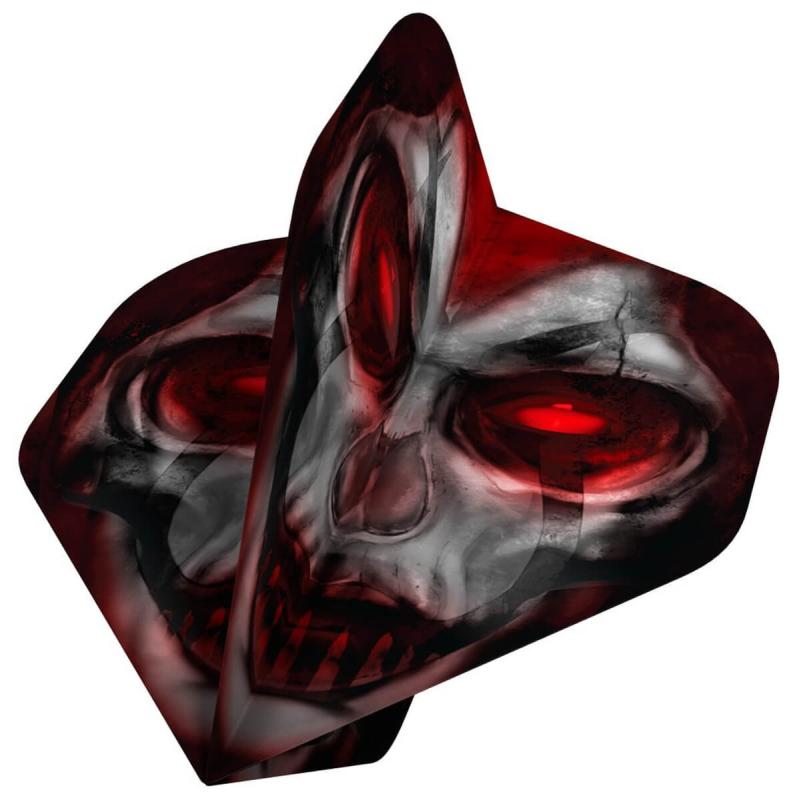 Designa Horror Show Dart Flights - No2 - Std - Jester Queen