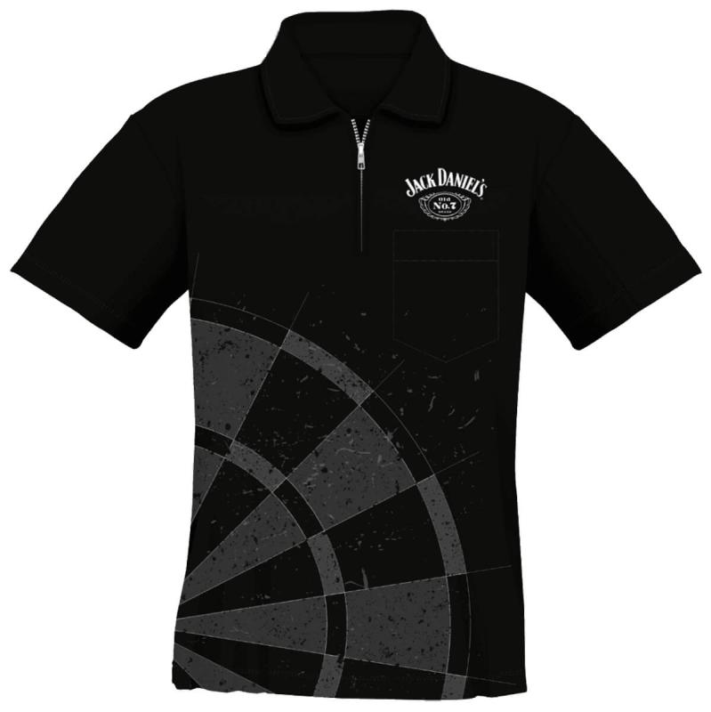 Jack Daniels - Schwarz Dart Shirt S-5XL Jack Daniels - Schwarz Dart Shirt S-5XL