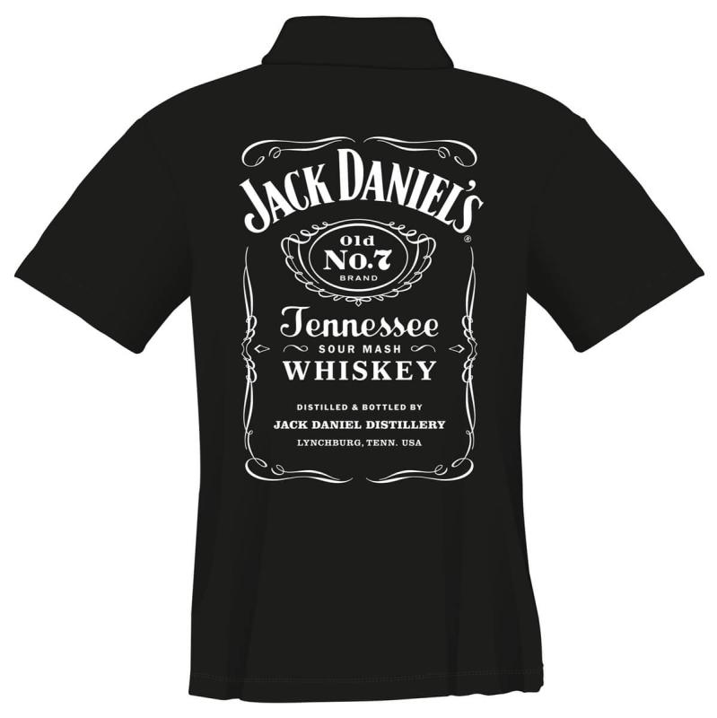 Jack Daniels - Schwarz Dart Shirt S-5XL Jack Daniels - Schwarz Dart Shirt S-5XL