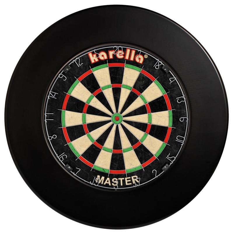 Karella Dartboard Surround PU Schwarz