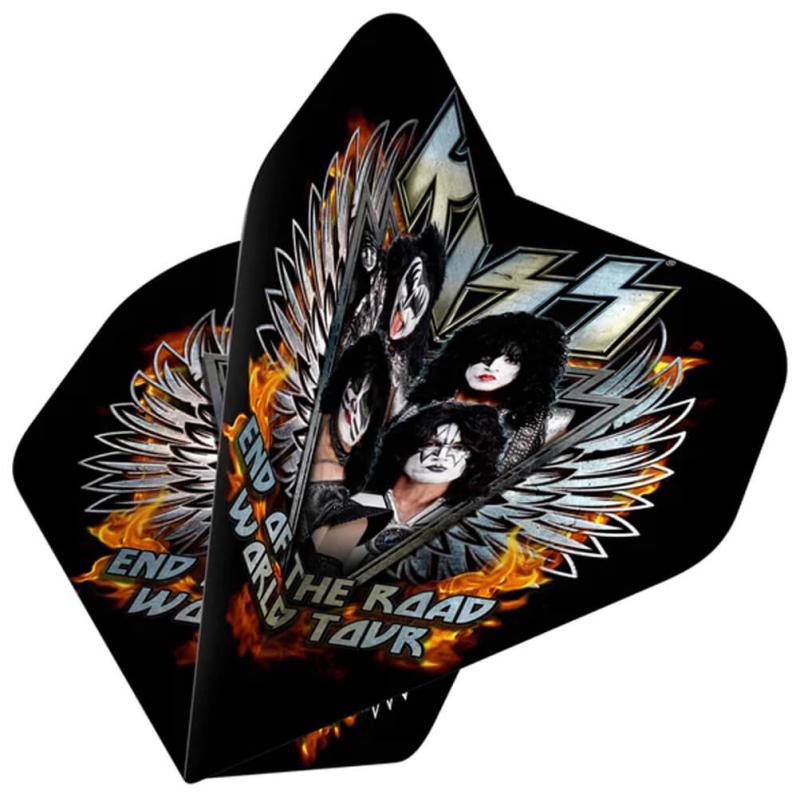 Kiss Dart Lizenz Flights No2 Std F5 Schwarz End of the Road