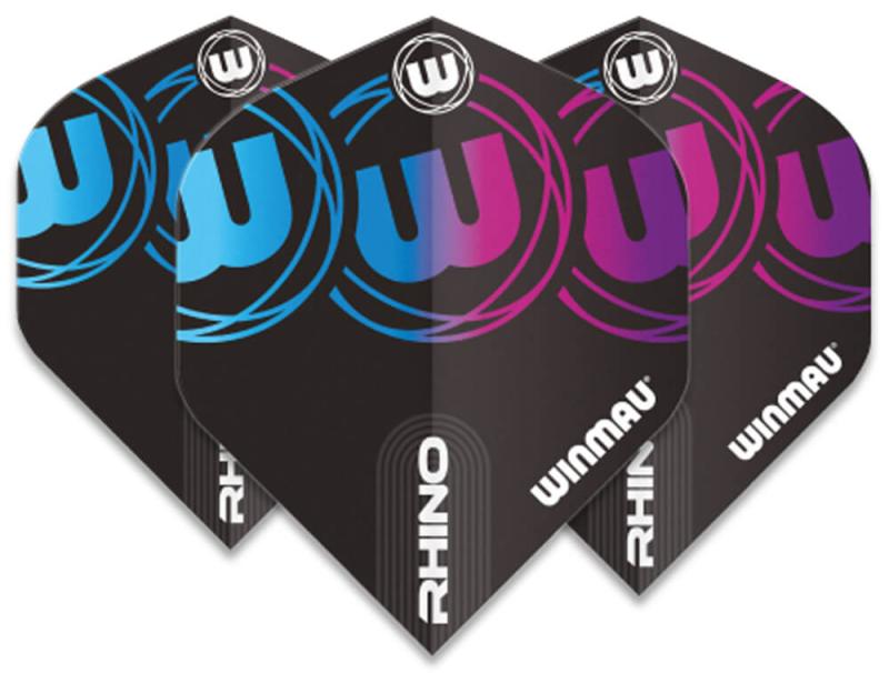 Winmau Rhino extra Schwarz-Blau