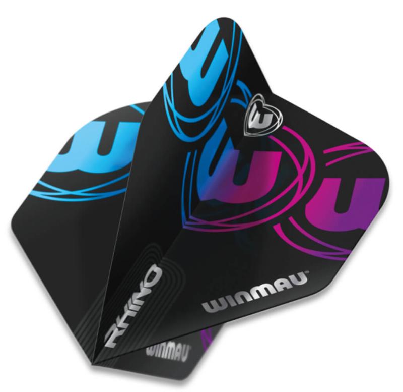 Winmau Rhino extra Schwarz-Blau