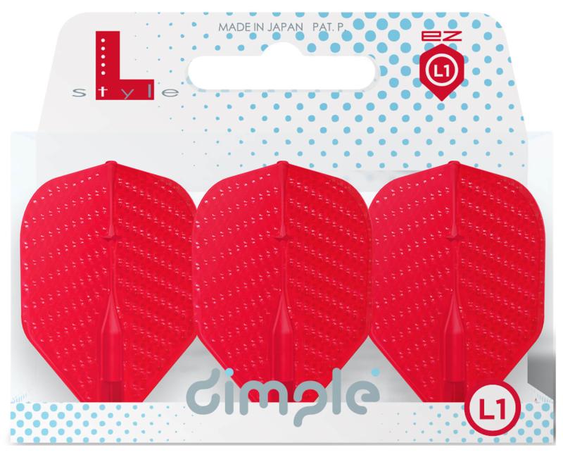L-Style L1EZ Flight Champagne Ring Dimple Rot L-Style L1EZ Flight Champagne Ring Dimple Rot