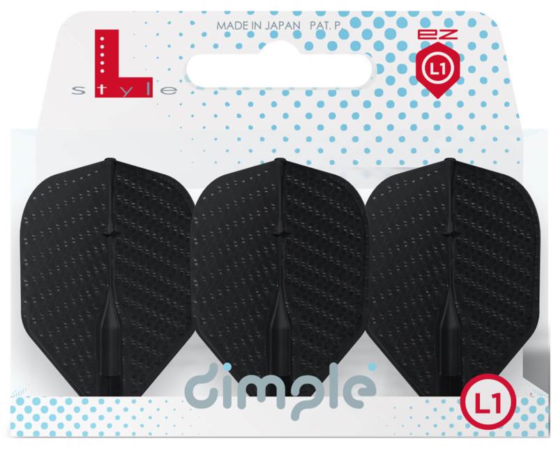 L-Style L1EZ Flight Champagne Ring Dimple Schwarz L-Style L1EZ Flight Champagne Ring Dimple Schwarz