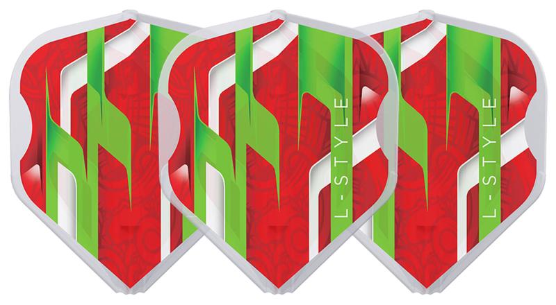 L-Style L1EZ Standard Mamo Rot-Grün-Weiß L-Style L1EZ Standard Mamo Rot-Grün-Weiß