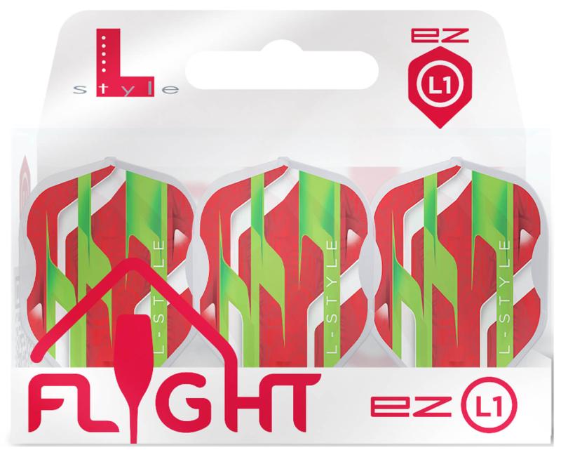 L-Style L1EZ Standard Mamo Rot-Grün-Weiß L-Style L1EZ Standard Mamo Rot-Grün-Weiß