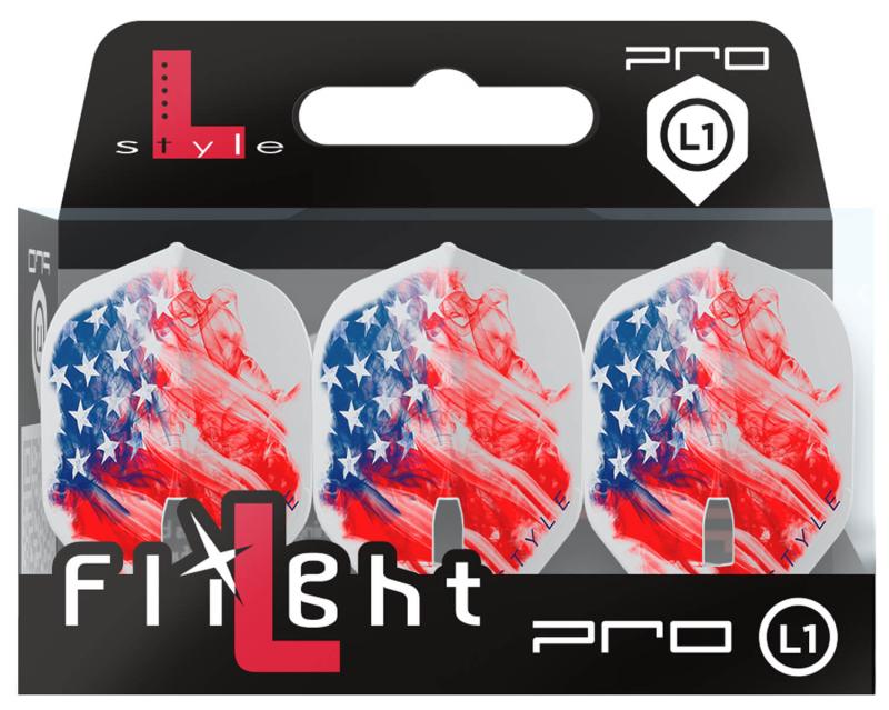 L-Style sL1PRO-USA Flagge V3 Transparent