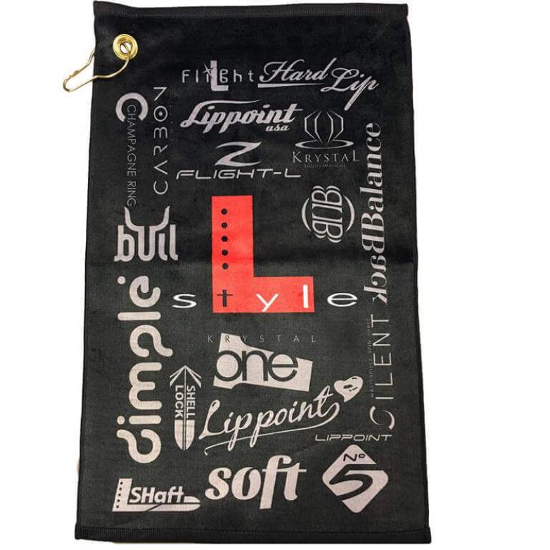 L-Style Schwarzes Handtuch L-Style Schwarzes Handtuch