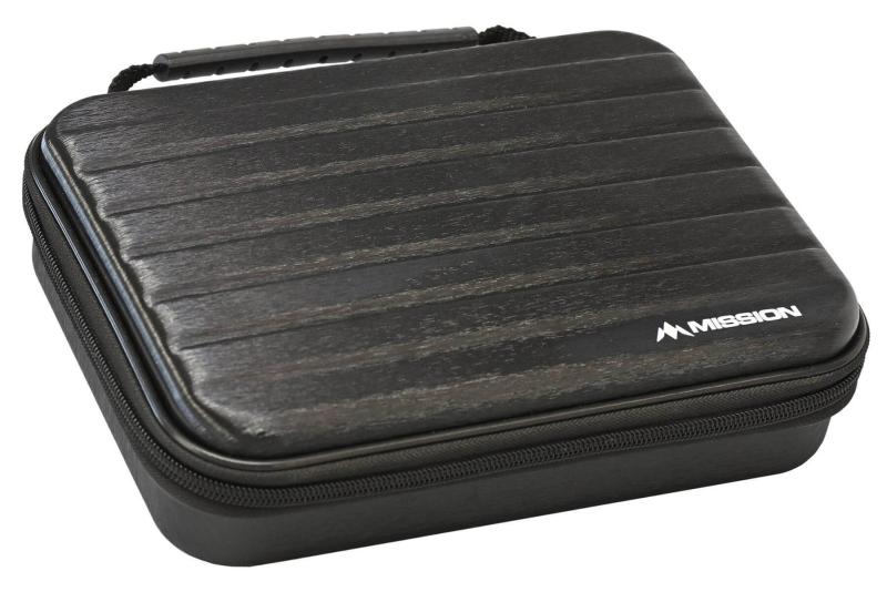 Darts Case - Metallic Schwarz