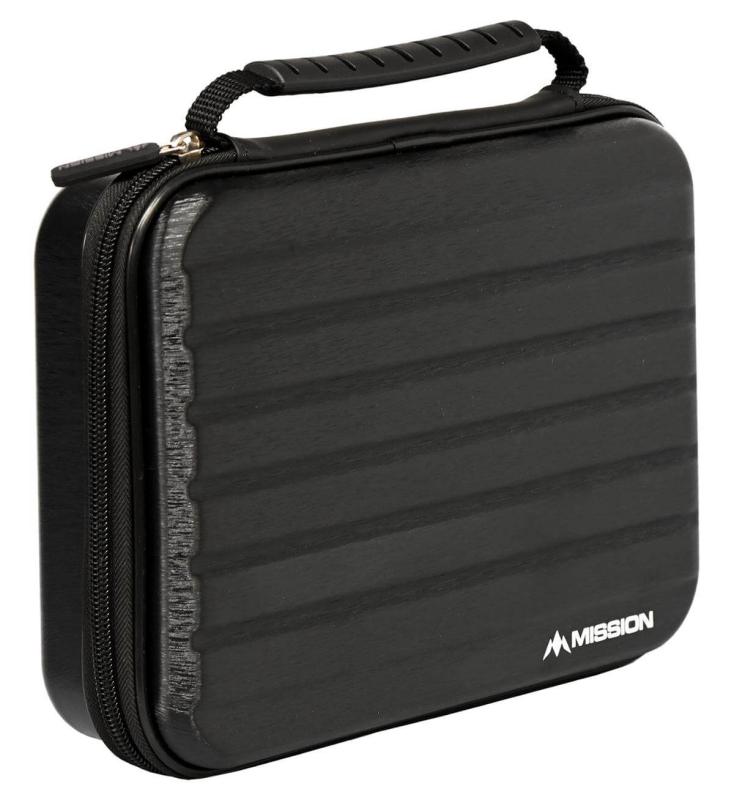 Darts Case - Metallic Schwarz