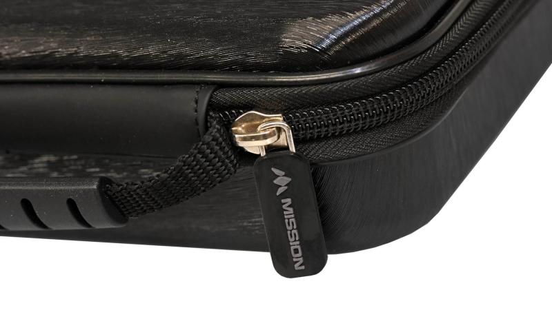 Darts Case - Metallic Schwarz