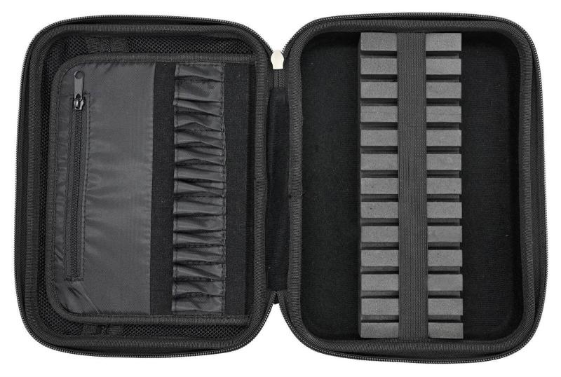 Darts Case - Metallic Schwarz