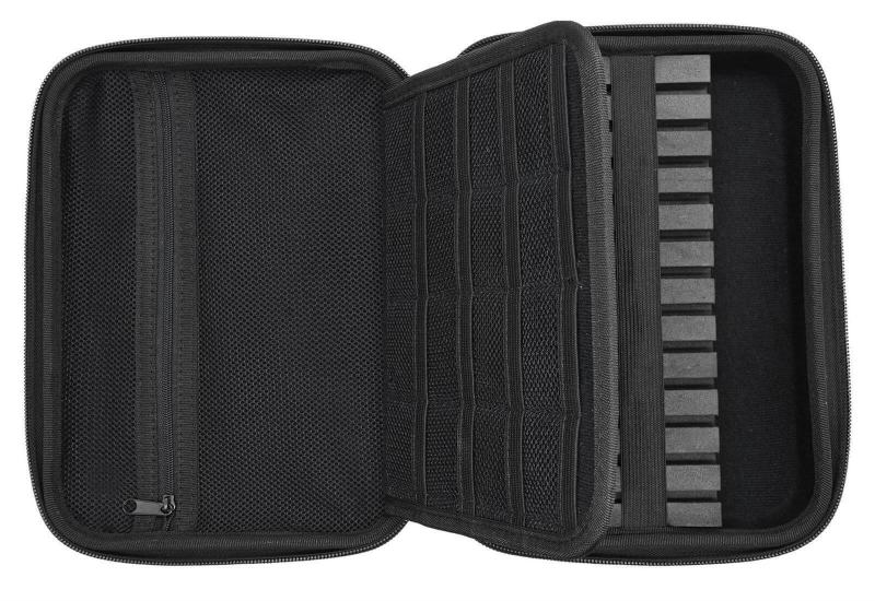 Darts Case - Metallic Schwarz