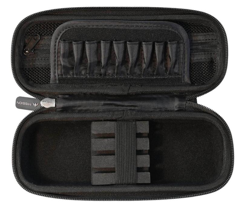Mission ABS1 Darts Case Metallic Bordeaux Mission ABS1 Darts Case Metallic Bordeaux