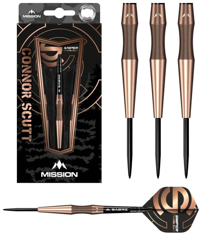 Mission Steeldart 90% Connor Scutt V2 22-24g Mission Steeldart 90% Connor Scutt V2 22-24g