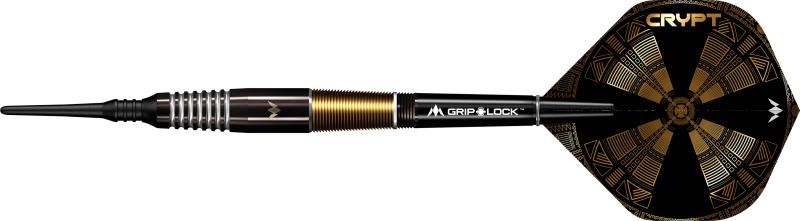 Mission Softdart Crypt M2 90% Schwarz-Gold 21g Mission Softdart Crypt M2 90% Schwarz-Gold 21g