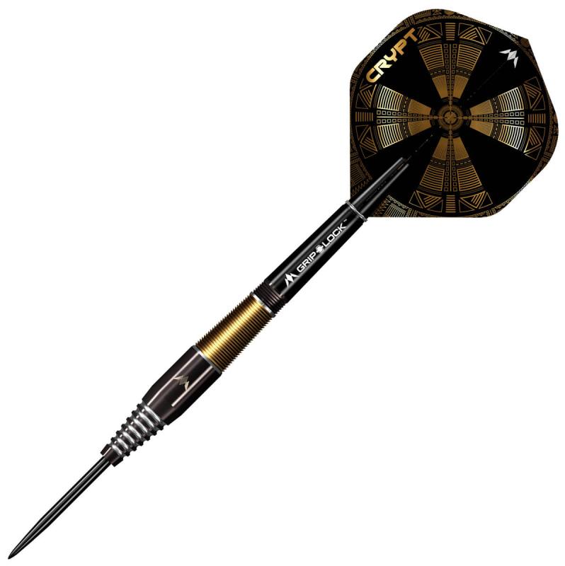 Mission Steeldart Crypt M2 90% Schwarz-Gold 21-23g