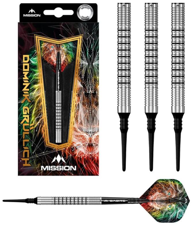 Mission Dominik Grüllich 95% Softdart 18g Mission Dominik Grüllich 95% Softdart 18g