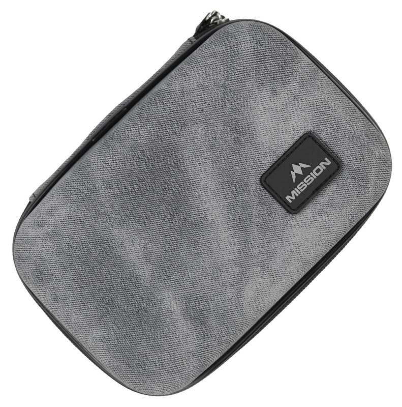 Mission Force 90 EVA Case für Darts Limited Edition Grau Denim Large 