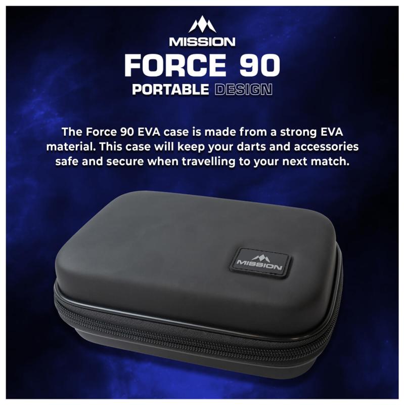 Mission Force 90 EVA Dart Case für Darts und Shaft-Flight System
